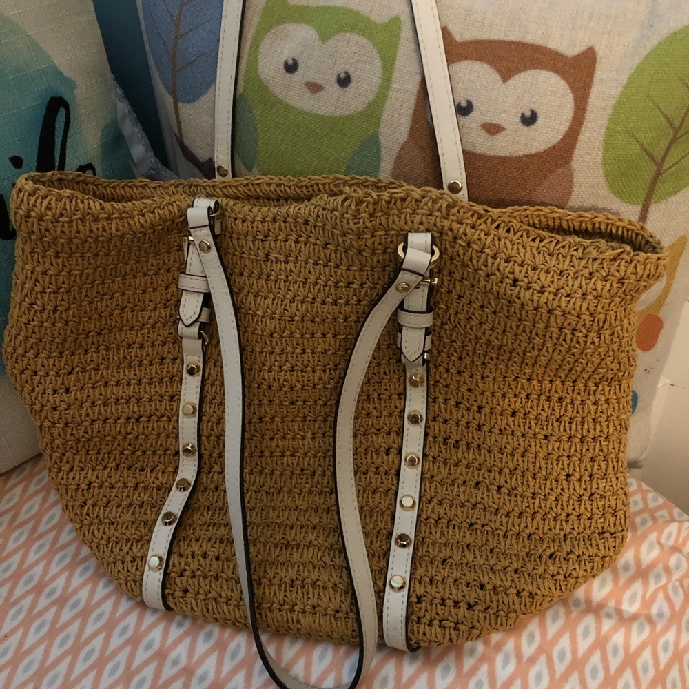 Mk shoulder bag. Wave material.